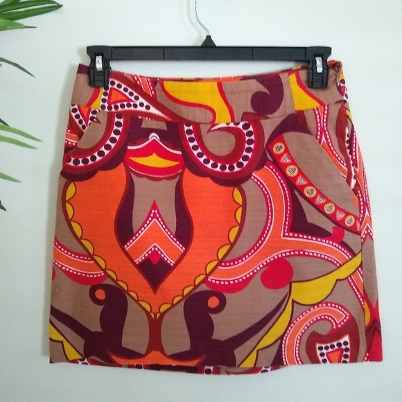 Merona Dresses & Skirts - Merona lively print skirt 8